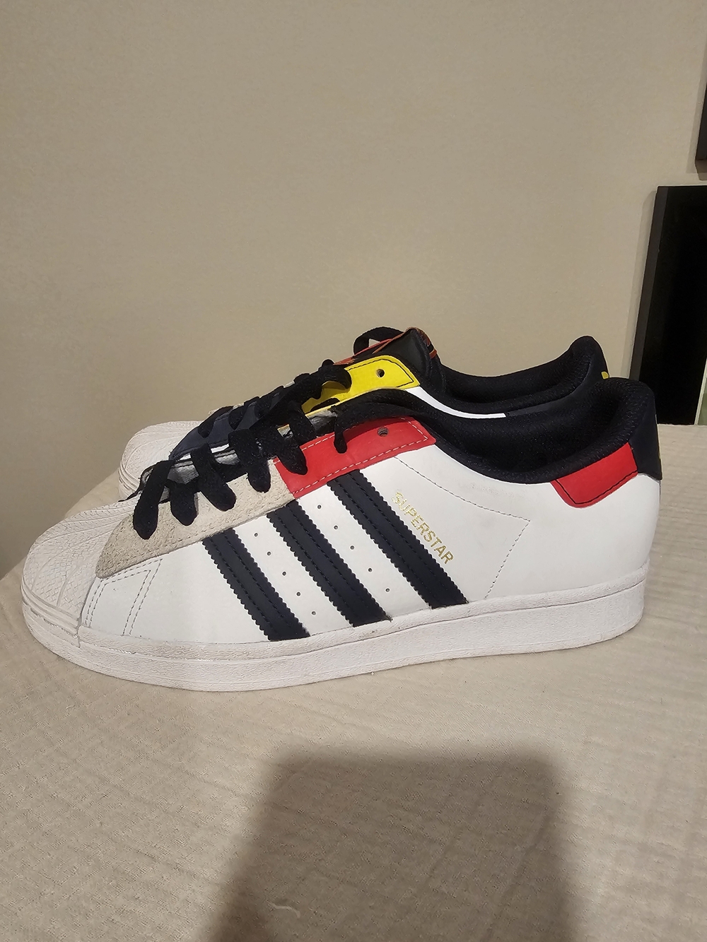 Adidas Superstar H05250 Multi-Color Legend Ink Men's Size 9